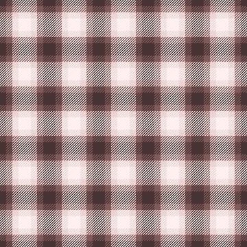 Checks tartan pattern texture, cut out background seamless fabric. Filigree.. Illustrazione stock