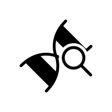 Checkup glyph flat icon イラスト素材