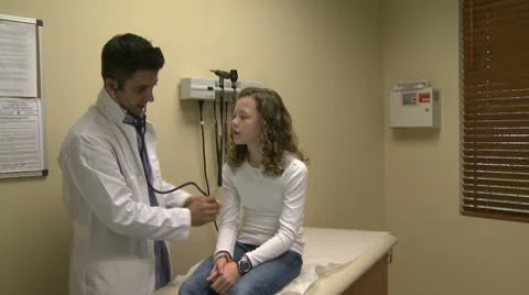 Checkup in progress Stock Footage 10565402