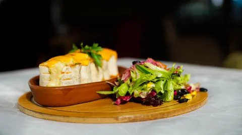 Cheddar Burrito Foto stock