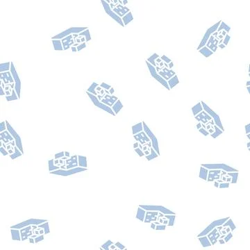 Cheddar cheese glyph vector seamless pattern Stock Illustration