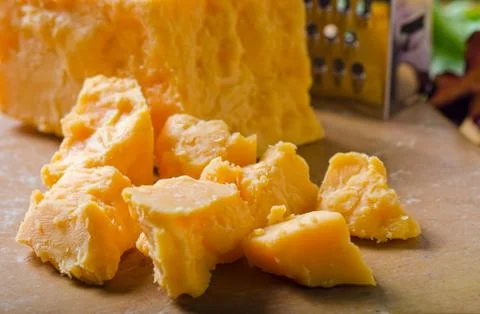 Cheddar cheese Stock Photos