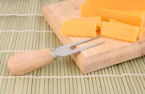 Cheddar cheese Foto stock