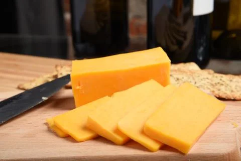 Cheddar cheese Stock Photos
