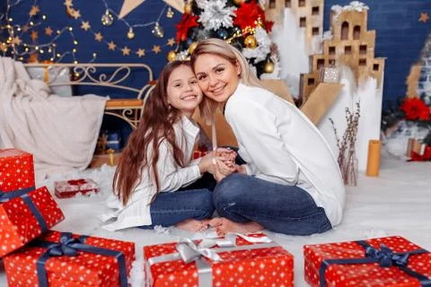 Cheek to cheek. Stock Photos