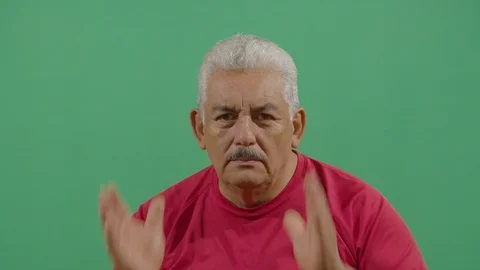 Cheeks slapping by a adult man like getting worm or after applying an itchy Stock Footage 115345005