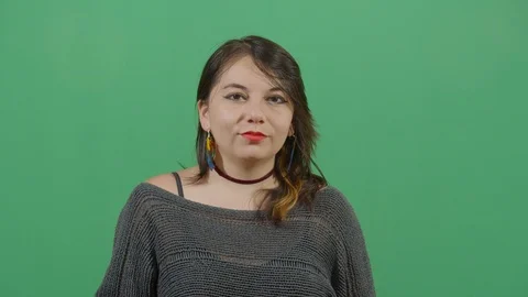 Cheeks slapping by a woman like getting worm or after applying an itchy Stock Footage 117978836