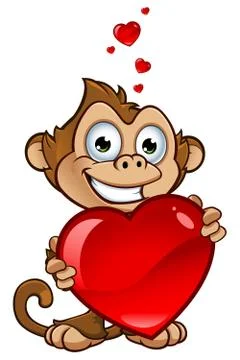 Cheeky Monkey Character Stock Illustration