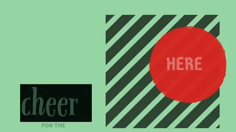 Cheer to here Stock Footage 99146085