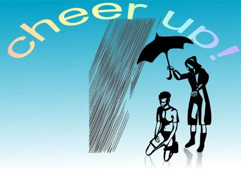 Cheer up Stock Illustration
