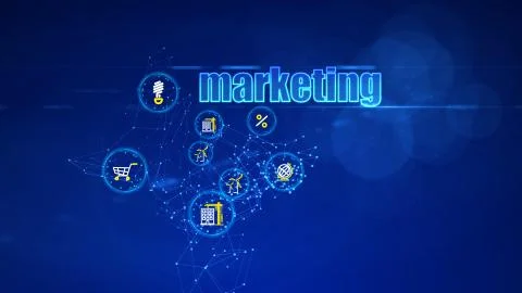 A cheerful 3d illustration of projects bringing marketing success. They look  Stock Illustration