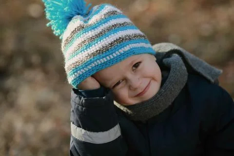 Cheerful boy Stock Photos