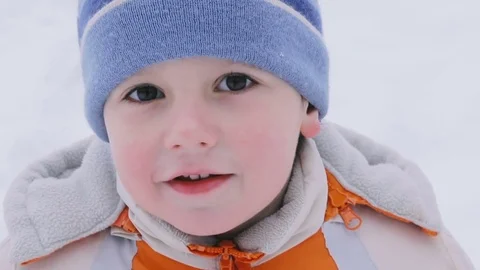 Cheerful child playing Stock Footage 85232418