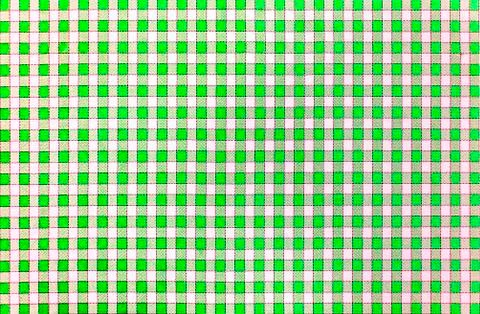 Cheerful classic rustic traditional gingham pattern in green and white Stock Photos