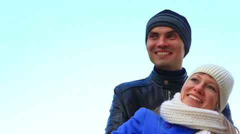 Cheerful couple 스톡 동영상 42707147