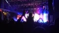 Cheerful crowd clapping their hands thanking musician for excellent performance HD Footage