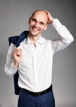 Cheerful Man Stock Photos