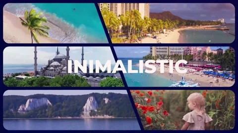 Cheerful Multiscreen Slideshow  Gallery Opener Modèle After Effects