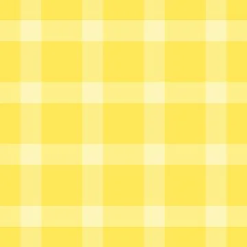 A cheerful, pastel yellow gingham pattern.  Perfect for backgrounds, textiles Illustrazione stock