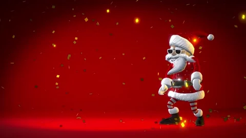Dancing Animated Santa Stock Video Footage | Royalty Free Dancing Animated  Santa Videos | Pond5