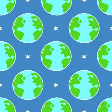 A cheerful seamless pattern featuring adorable, smiling strawberries and he.. Stock Illustration