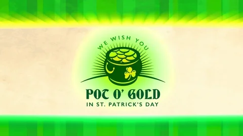 St. Patrick's Day Pot O'gold GIF Game Direct Sales 