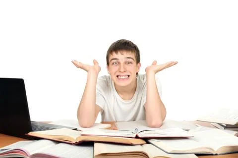 Cheerful Student Foto stock