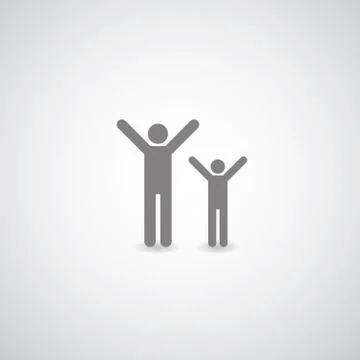Cheerful symbol set Stock Illustration