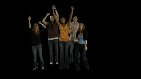 Cheering Concert Crowd  Stock Footage 78680