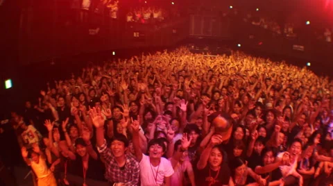 CHEERING CROWD Video stock 41690192