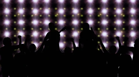 Cheering crowd . Stock Footage 57223237