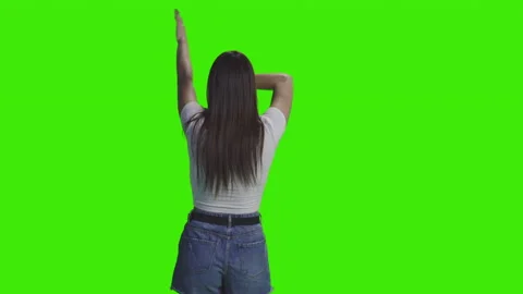 Cheering girl dancing 스톡 동영상 172605702