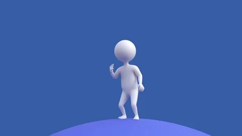 Cheering rock man Stock Footage 234818207