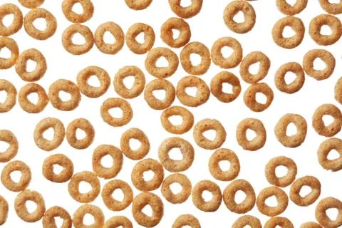 Cheerios cereal background Stock Photos