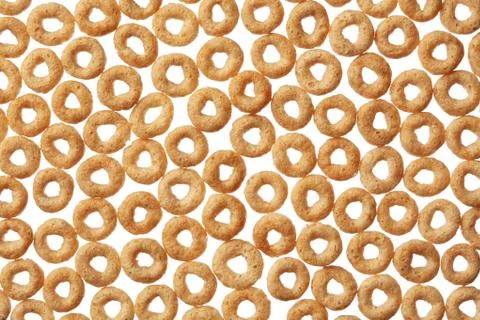 Cheerios cereal background Stock Photos