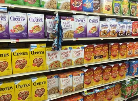 Cheerios cereal boxes Photos