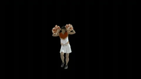 Cheerleader! Stock Footage 78235
