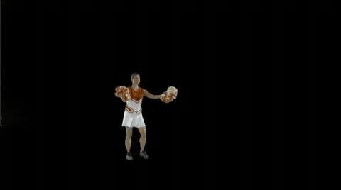 Cheerleader! 库存影片 78240