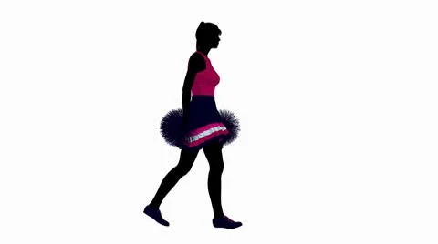Cheerleader Stock Footage 8916712