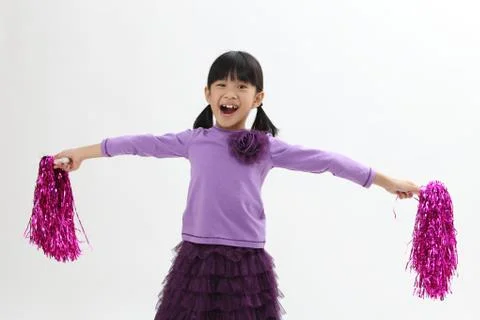 Cheerleader Foto stock