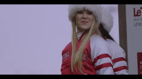 CHEERLEADERS ON STAGE # 2 Stock Footage 25203409