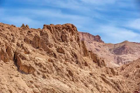 A cheerless environment surrounded by the most beautiful oasis of Shebika. Stock Photos
