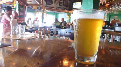 Cheers at the Bar Stock Footage 23740906