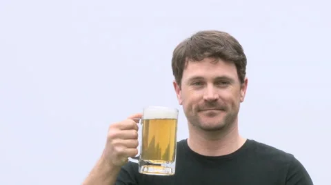 Cheers for Beers Stock Footage 48413821