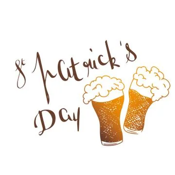 Cheers beers Stock Illustration