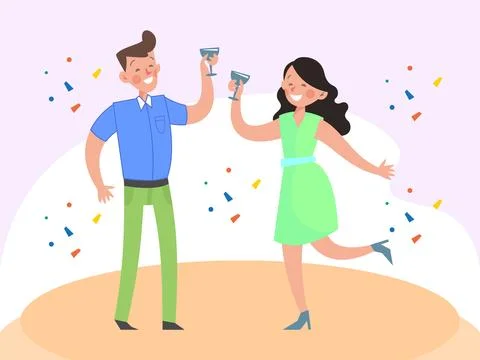 Cheers Echo Concept Illustration Stock Illustration