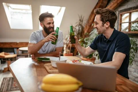 Cheers, man! Foto stock