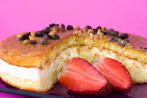 Cheescake closeup Фото