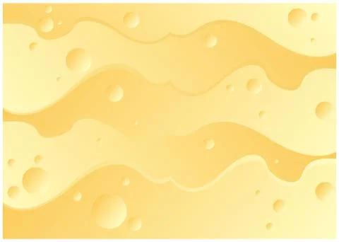 Cheese abstract yellow background Stock Illustration