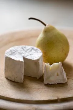 Cheese and fruit Stock Photos